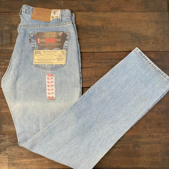 Levi’s 505 1990s Vintage 90s deadstock - Picture 1 of 5